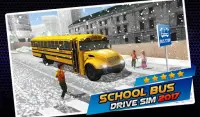 School Bus Coach Driving Simulator 2017 Screen Shot 6