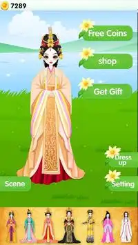 Chinese Princess-Costume Lady Screen Shot 6