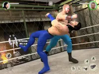 Lelaki Tag Team Permainan Wrestling: Fighting Ring Screen Shot 6