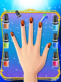 Blauwe prinses - make-over games: makeup aankleden Screen Shot 5