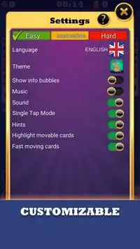 FreeCell Lounge: Play Cards Screen Shot 1