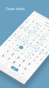 Sudoku - The Clean One Screen Shot 1