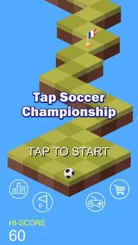 Tap Soccer Championship Screen Shot 0