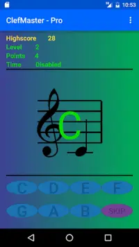 Clef Master - Music Note Game Screen Shot 6