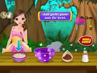 الطبخ البنات السلمون الألعاب Screen Shot 0