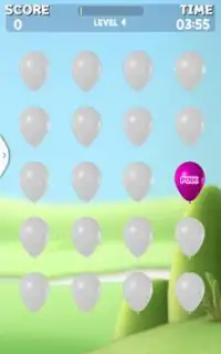Kids Memory balloon game Screen Shot 2