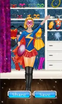 Supergirl Costumes Dress Up Game For Girls Screen Shot 2