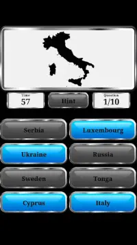 World Geography - Quiz Game Screen Shot 3