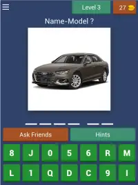 Guess the Cars Model Screen Shot 15