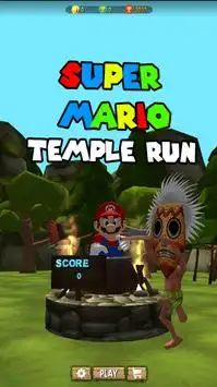 Super Temple MARlO Jungle Surf Run Screen Shot 0