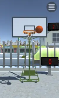 Basketball game shooting hoops Screen Shot 4