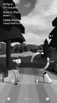 Speedy Golf Retro Screen Shot 1