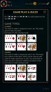 Rummy Stars Screen Shot 1