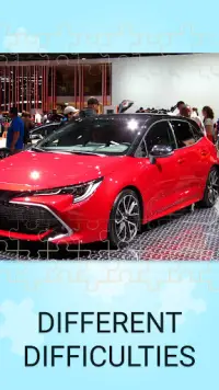 Jigsaw puzzles Toyota Corolla car Screen Shot 5