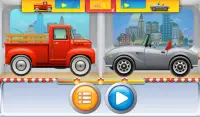 Cars puzzles with animation Screen Shot 2