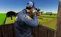 sniper police cour de prison échapper à Alcatraz Screen Shot 0