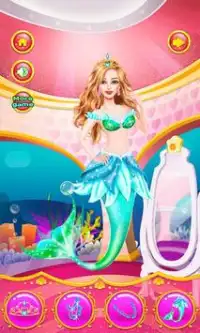 Mermaid công chúa cô gái chơi Screen Shot 3