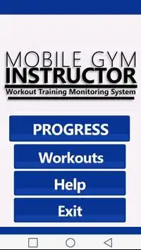 Mobile Gym Instructor Screen Shot 0