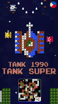 Tank 1990: Super Tank, Battlet Screen Shot 7