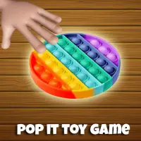 Pop it fidget toy and simple dimple 3D Screen Shot 1