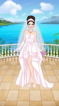 Modell Hochzeit Ankleidespiel Screen Shot 3