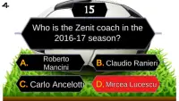 Gioco di Quiz Di Calcio Screen Shot 10