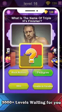 WWE Quiz Screen Shot 2