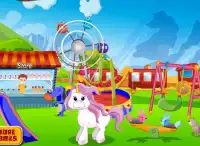 Unicorn Pflege - Kinder-Spiel Screen Shot 11