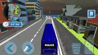 Police City Bus Driver Screen Shot 8