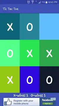 Tic Tac Toe Colors Screen Shot 3