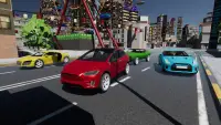 Tesla Model X Car Drift Drive Screen Shot 1