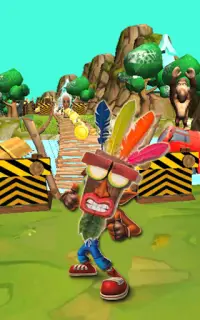 New Crash B Run Adventure - Jungle Dash Escape Screen Shot 0