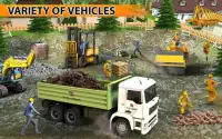 Escavadeira Simulator 3D -Construction & Cargo Sim Screen Shot 10