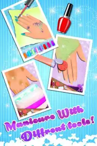 Nail Design Salon: Manicure nail makeover girlgame Screen Shot 1