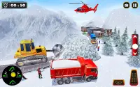 Snow Road Crane Simulator 3D Screen Shot 7