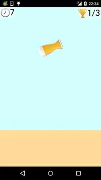 फ्लिप बीयर की बोतल खेल Screen Shot 2