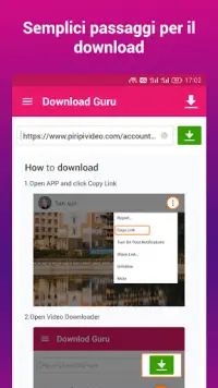 Downloader e lettore video, Locker - Download Guru Screen Shot 2