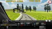Súper tren simulador de conduc Screen Shot 1