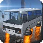 Flying PAZ Bus 3D