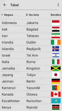 Bendera dari semua negara di dunia - Kuis geografi Screen Shot 4