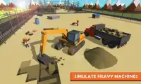Electrical Grid Station Construction: Building Sim Screen Shot 3