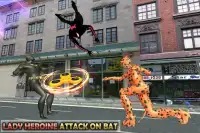 Flying Lady Bug City Crime Battle Screen Shot 10