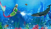 Mermaid Simulator 3D Sea Games Screen Shot 1