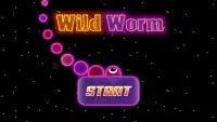 Wild Worm: Slither Snake, Eat Apple, Glow Worm Screen Shot 0
