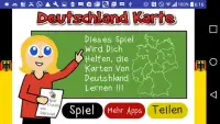 Deutschland Karte Spiel Screen Shot 0