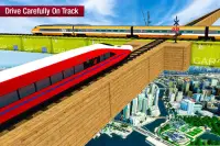 Onmogelijke treintracks Simulatie: trein rijden Screen Shot 6