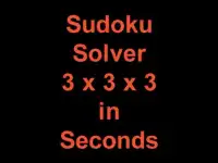 Sudoku Solver in seconds ! Screen Shot 3