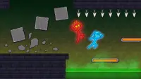 Red Stick and Blue Stick - Puzzle Maze Adventure Screen Shot 3