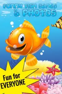 Funny Fish Games and Photos Screen Shot 0