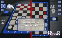 Checkers 3D Board Game Screen Shot 8